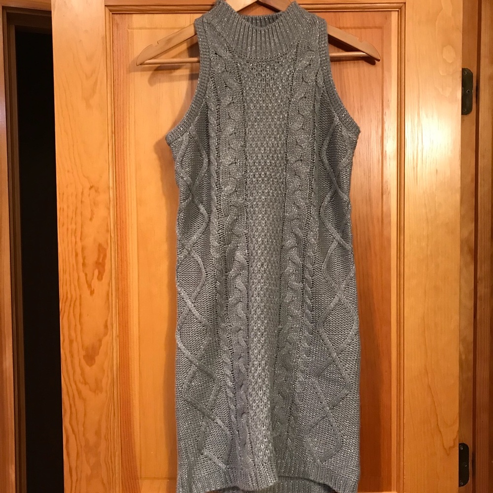 Knit Gray-silver dress
